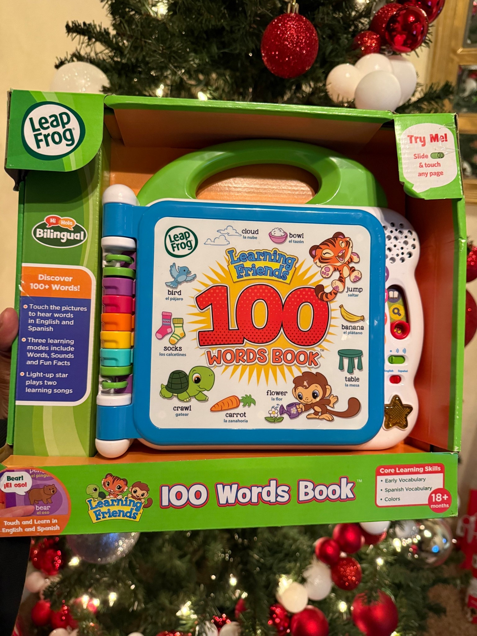 Helping build vocabulary one word at a time 🧠 The LeapFrog 100 Words Book introduces colors, foods, animals, and more.


#LTKGiftGuide #LTKBaby #LTKHoliday