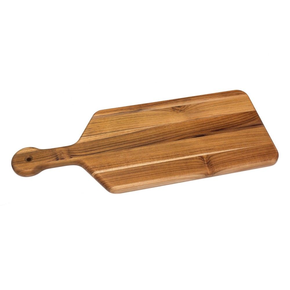Lipper International Teak Wood Paddle Board 20x8, Brown | Target