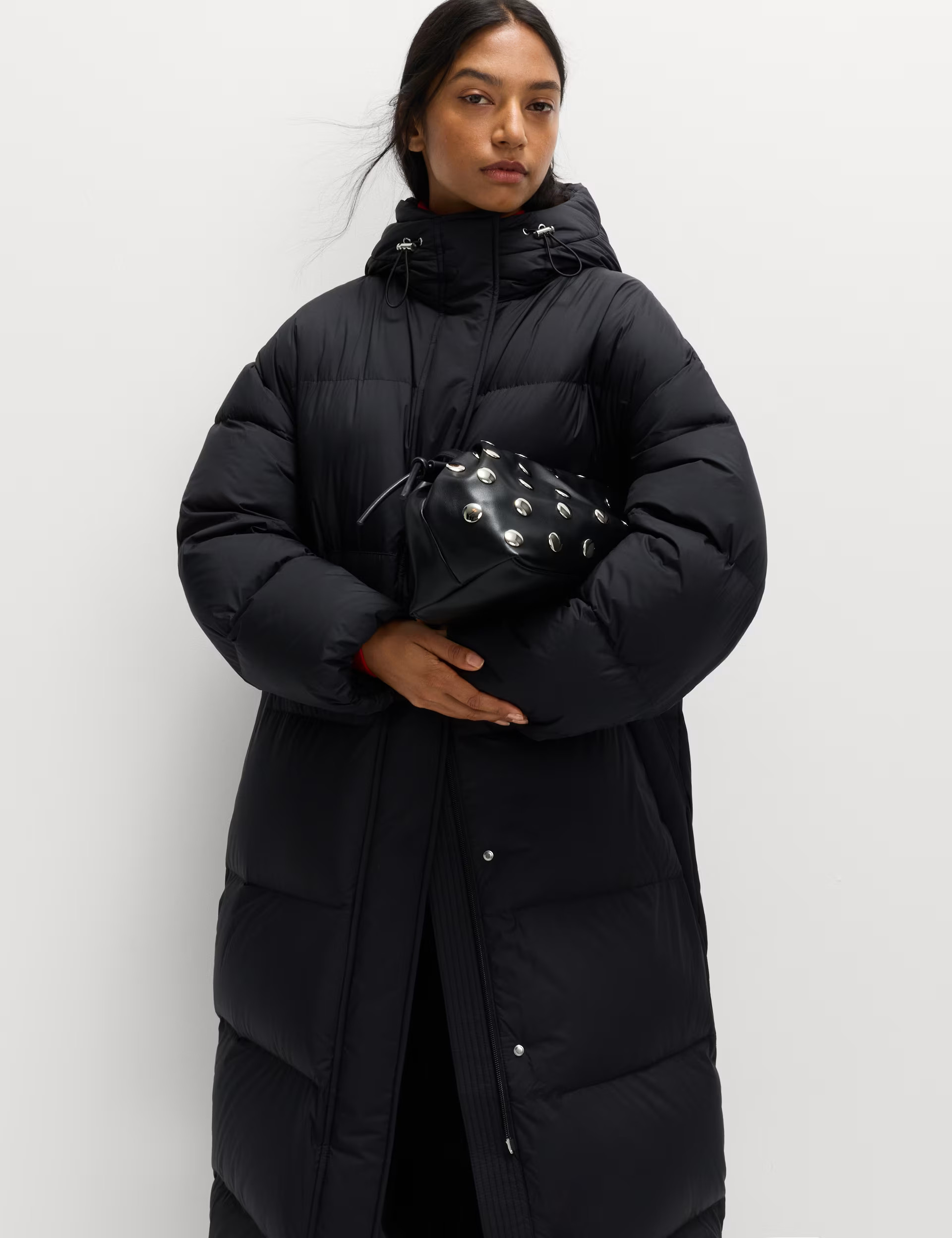 Feather & Down Stormwear™ Padded Duvet Coat | M&S | M&S | Marks & Spencer (UK)