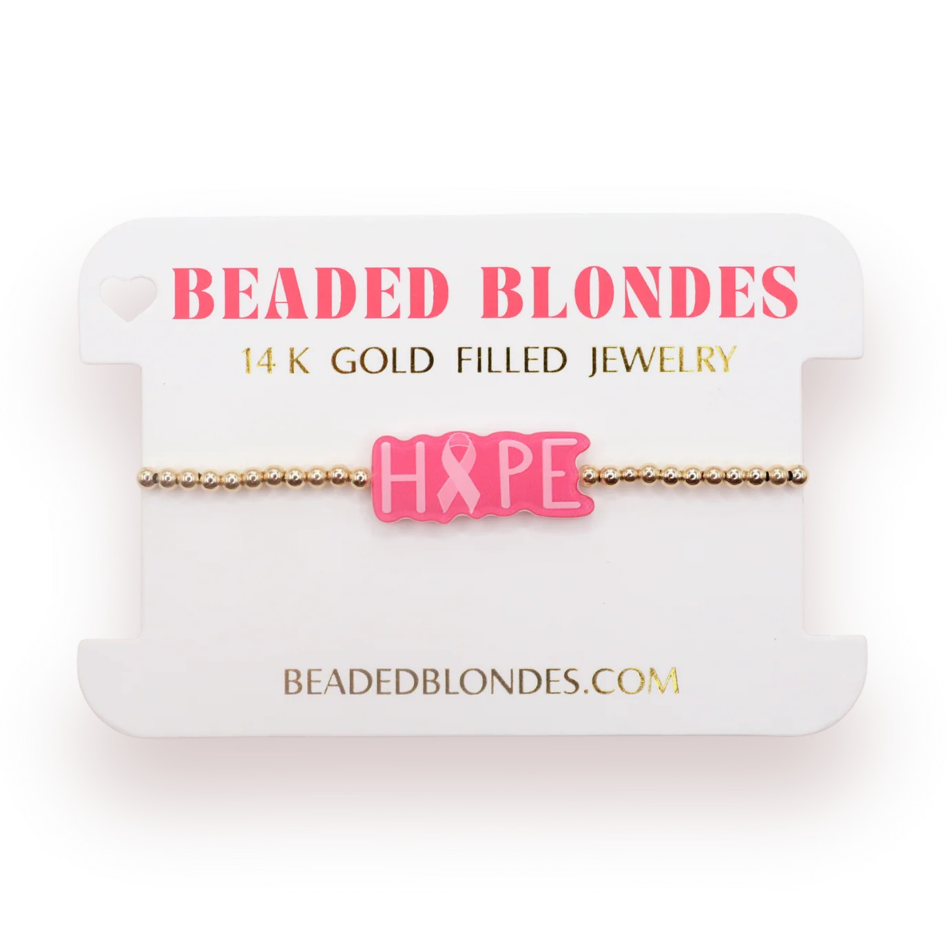 Hope Gold Bracelet | Beaded Blondes