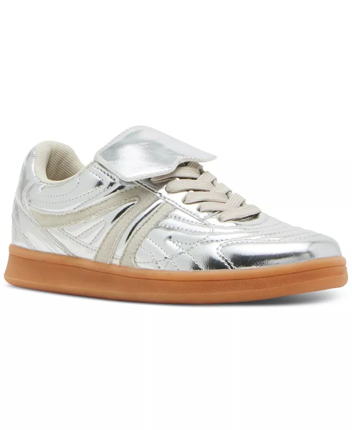 Steve Madden Women's Madrid Foldover Lace Up Sneakers - Macy's | Macy's