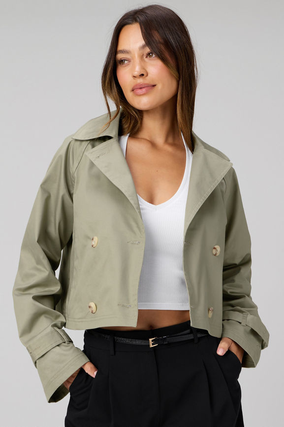 Cropped Trench | Fabletics