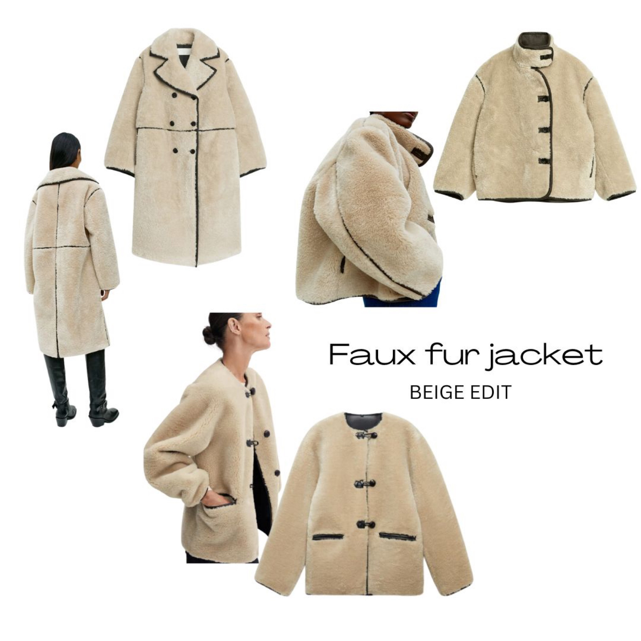 I love these pretty, cosy and so stylish  jackets. 
I’d go one size up for oversized  look and for an option to wear thicker sweater under 

#LTKeurope #LTKSeasonal #LTKstyletip