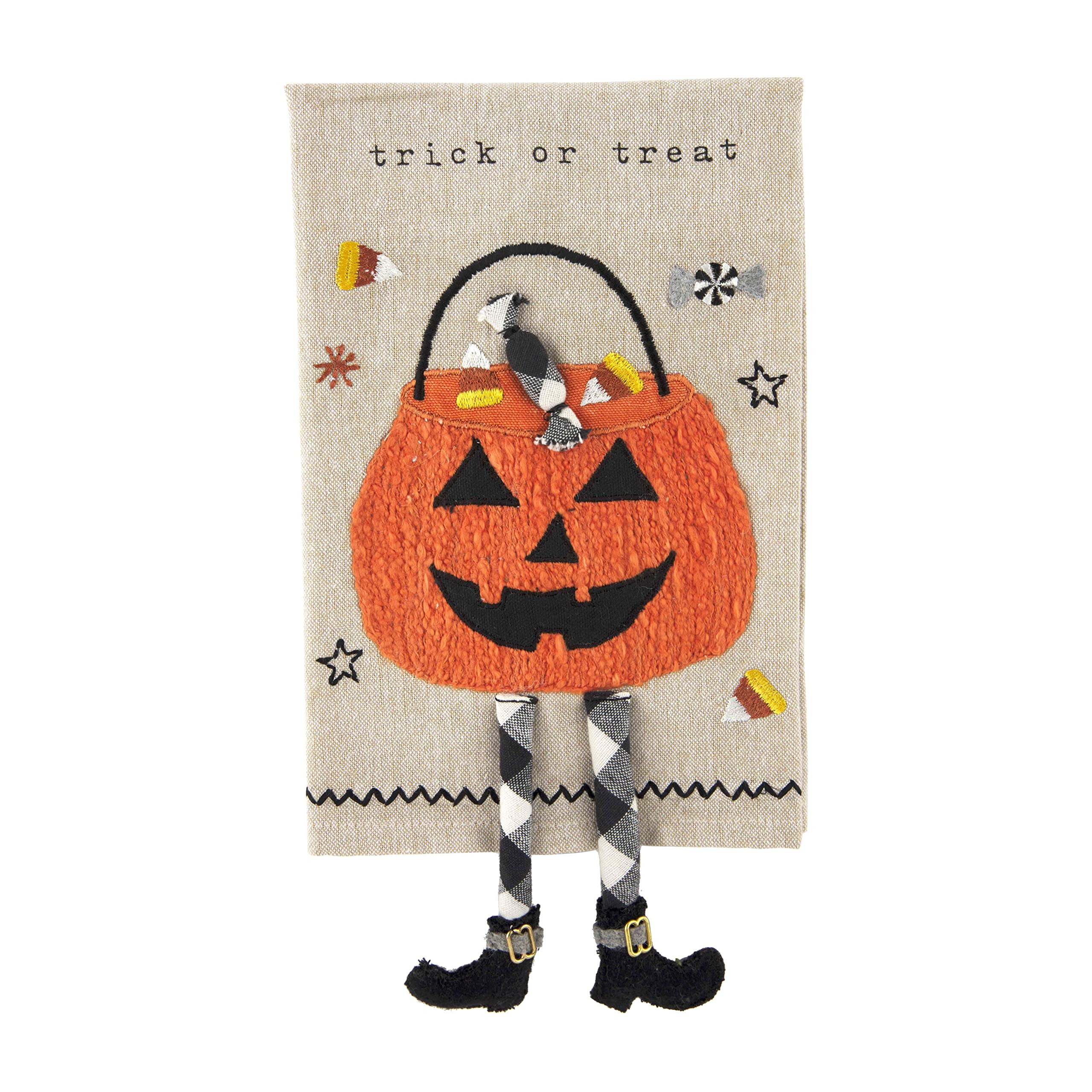 Mud Pie Dangle Leg Towel, Trick Treat | Amazon (US)