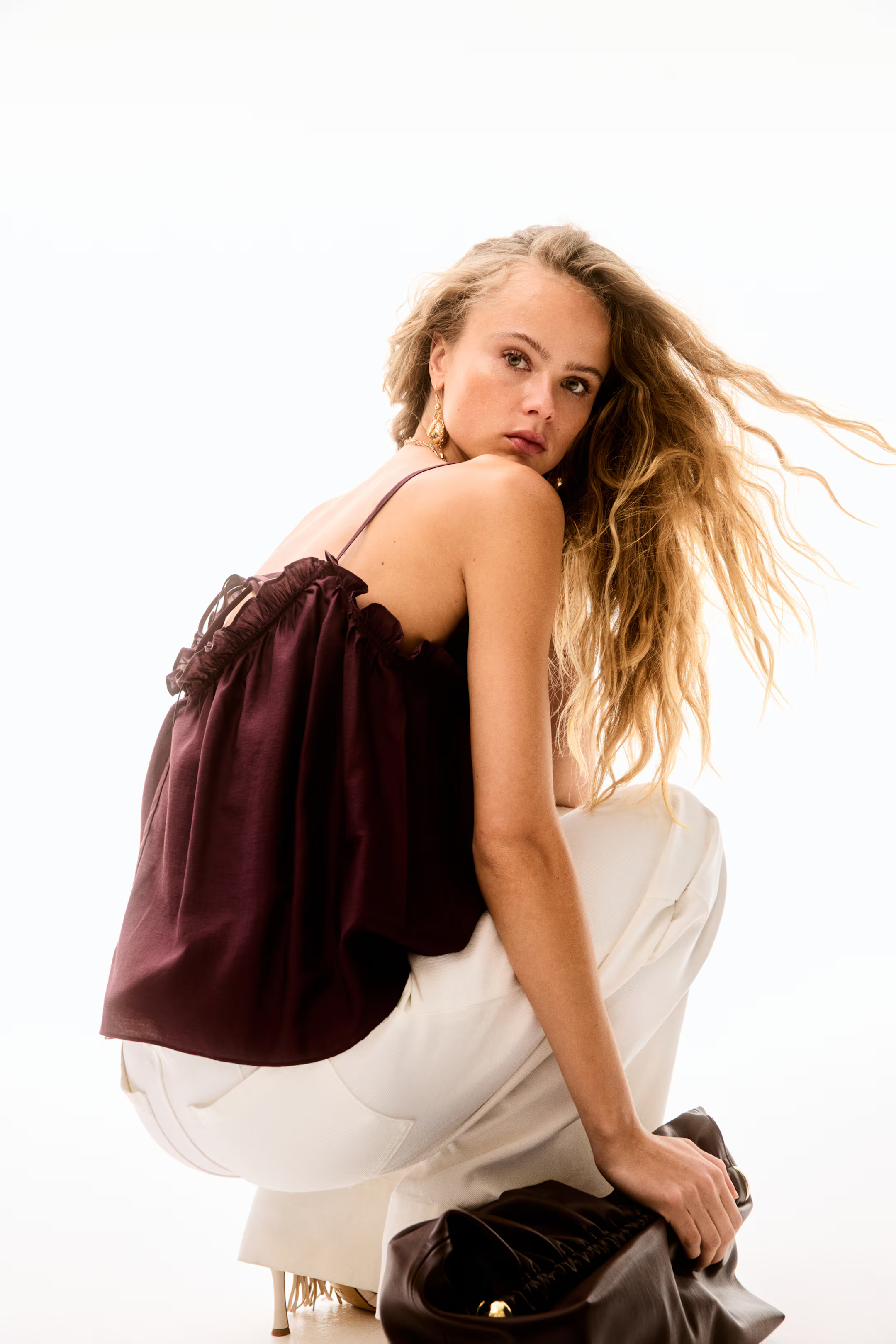 Top de tirantes con ribete de volante | H&M (FR, IT, ES, PT, BE)