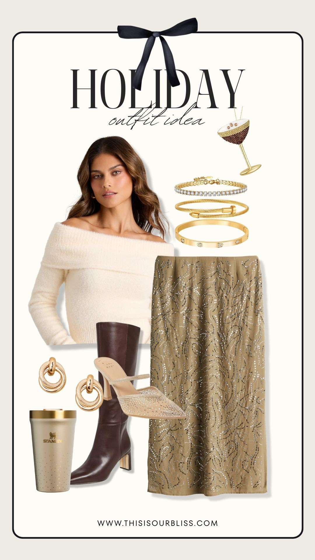 Sparkly and neutral for the holidays 🍷✨
This sequin skirt + sweater holiday look is giving effortlessly elevated! Perfect for a holiday party outfit, Christmas dinner look, or any winter event. If you’re searching for holiday outfit inspo, winter fashion ideas, or the best Christmas party outfits, this set is such a chic option.
Linked all outfit details below for you to easily shop! 

#LTKSaleAlert #LTKFindsUnder50 #LTKHoliday