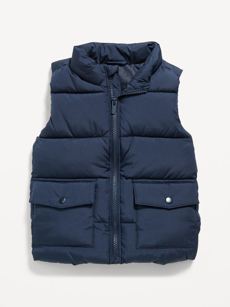 Unisex Frost-Free Water-Resistant Puffer Vest for Toddler | Old Navy (US)