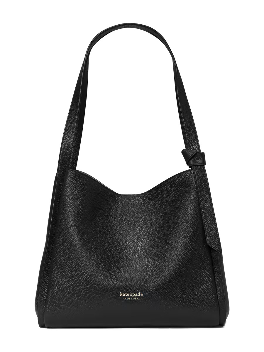 Large Knott Leather Shoulder Bag | Saks Fifth Avenue