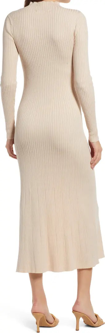 ASTR the Label Long Sleeve Side Slit Sweater Dress | Nordstrom | Nordstrom