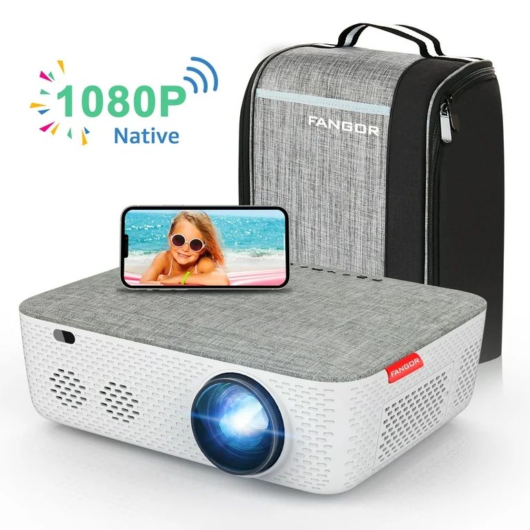 FANGOR Performance 701 Native 1080P Full HD Video Projector,Full Sealed Design Projector,5G WiFi ... | Walmart (US)