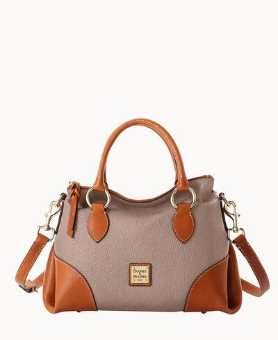 A Touch of Luxury
With classic pebble grain leather and chic Florentine leather trim, this look i... | Dooney & Bourke (US)