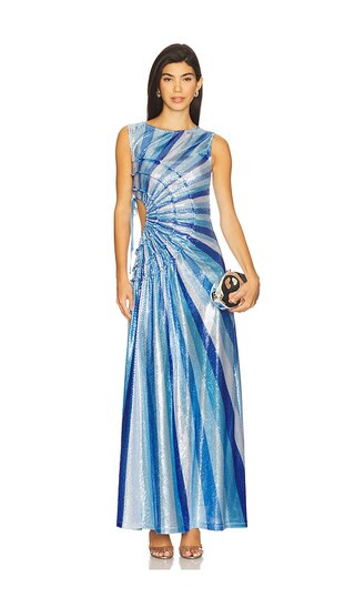 Favorite Spectrum Dress Floorlength in Blue Sunray

              
    
        
        
       ... | Revolve Clothing (Global)
