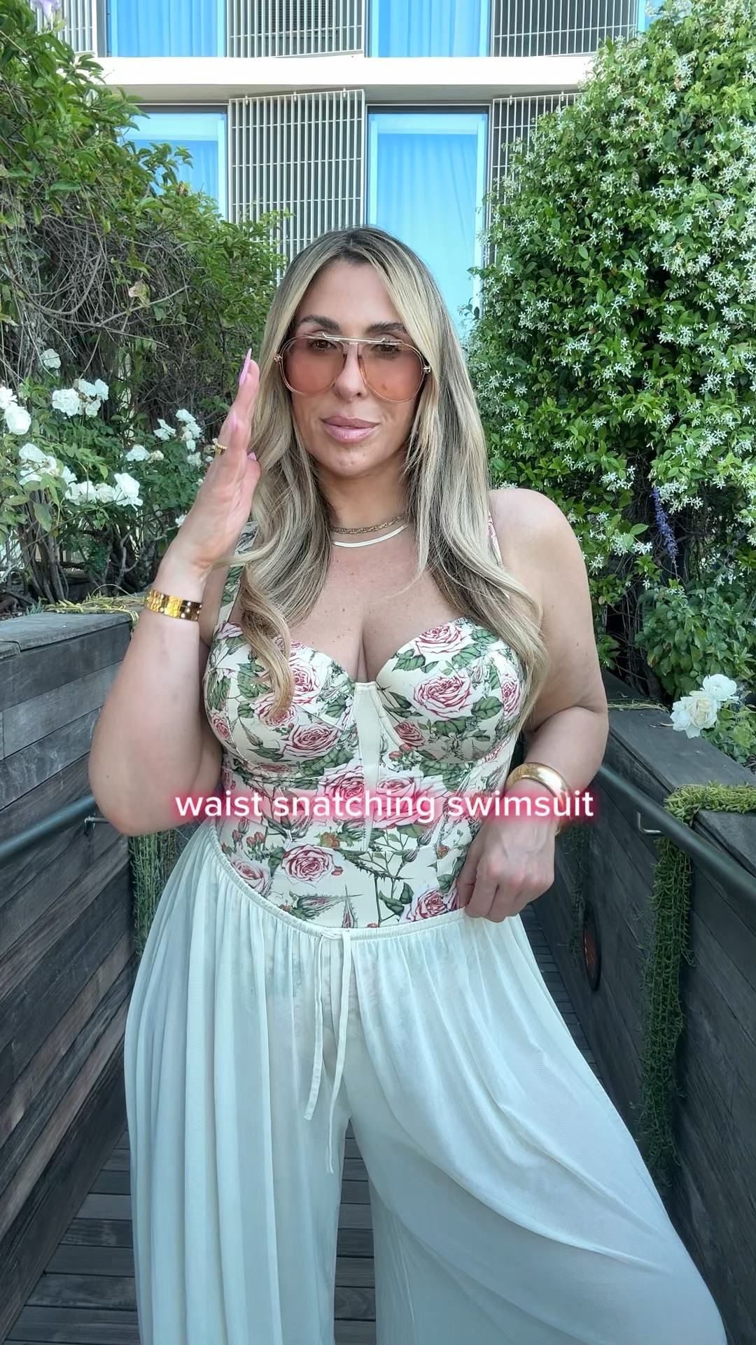 The most incredible shaping & waist cinch swimsuit with a corset in the back that really pulls in your waist. These are my favorite swimsuits ever & Worth the price.

I wear a size L in the reg/long torso cup DD. 

pants size down wearing L (drawstring waist) 

#LTKMidsize #LTKSwim #ta3

#LTKMidsize #LTKSwim

#LTKootd #LTKSwim #LTKMidsize