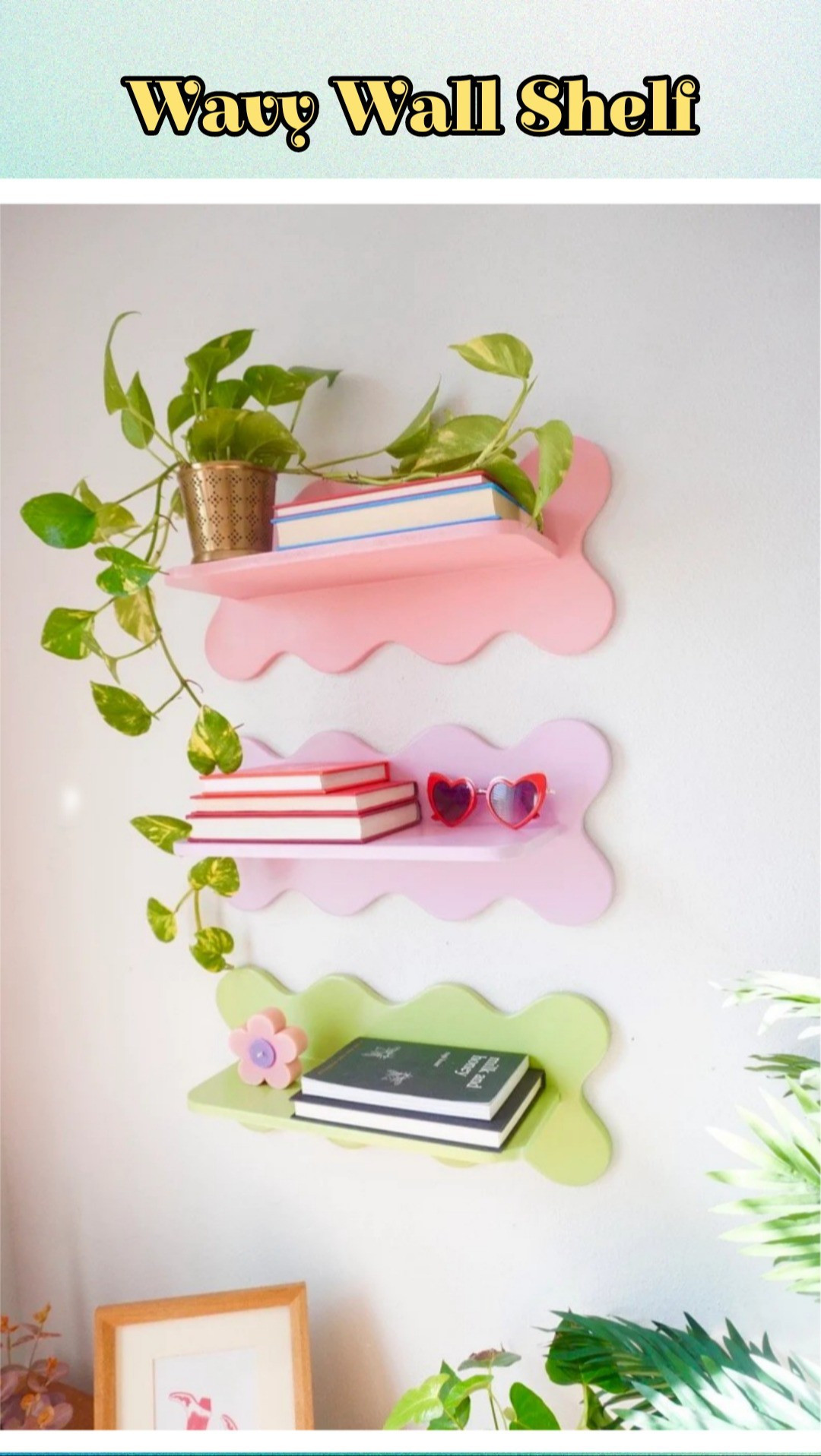 The Original Wavy Wall Shelf | Squiggle, Funky Decor

#LTKSeasonal #LTKSaleAlert #LTKWatchNow