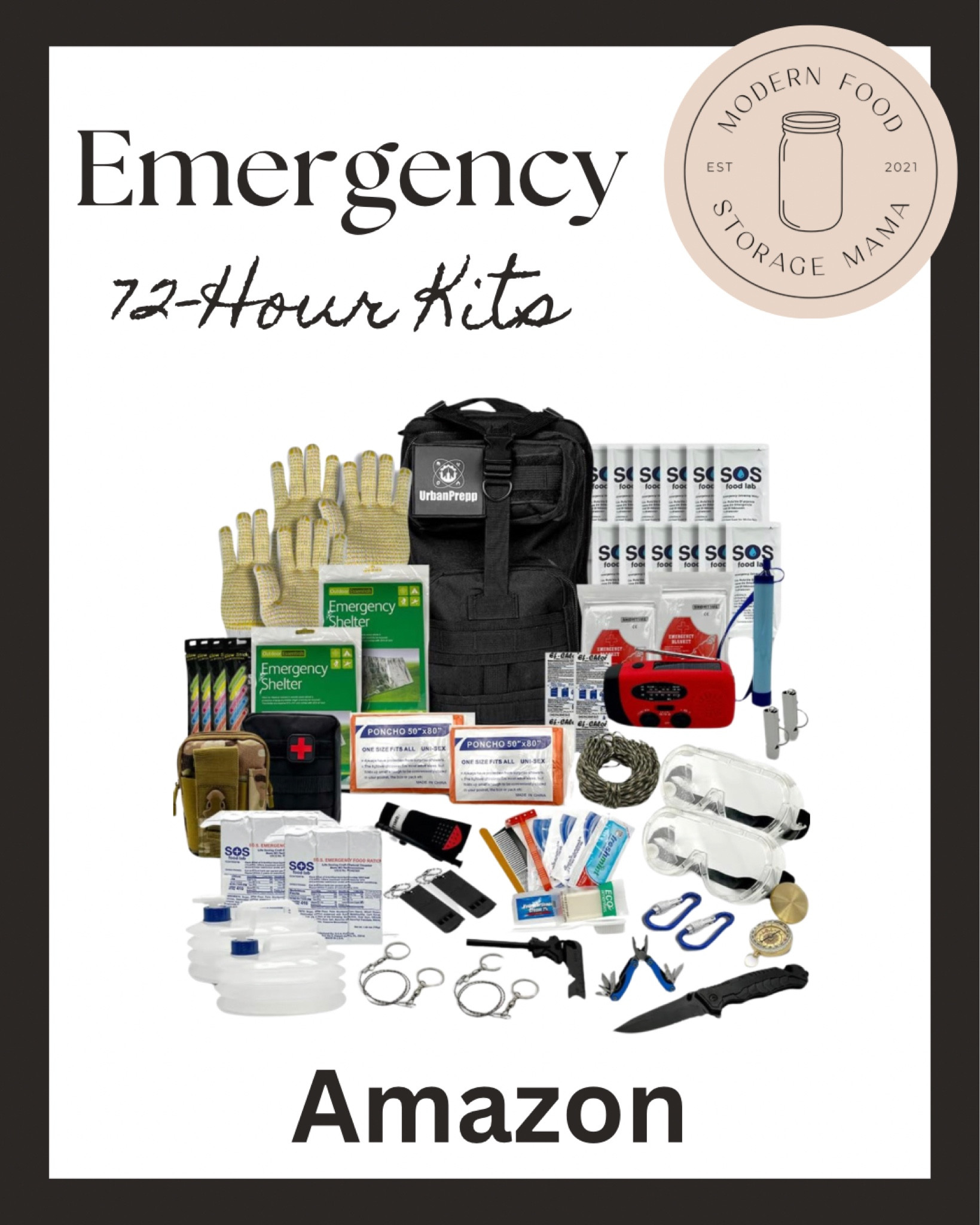 What would you do if you had to evacuate your home suddenly? Do you have 72-Hour Kits packed for you and your family? 


#LTKhome #LTKfamily #LTKitbag