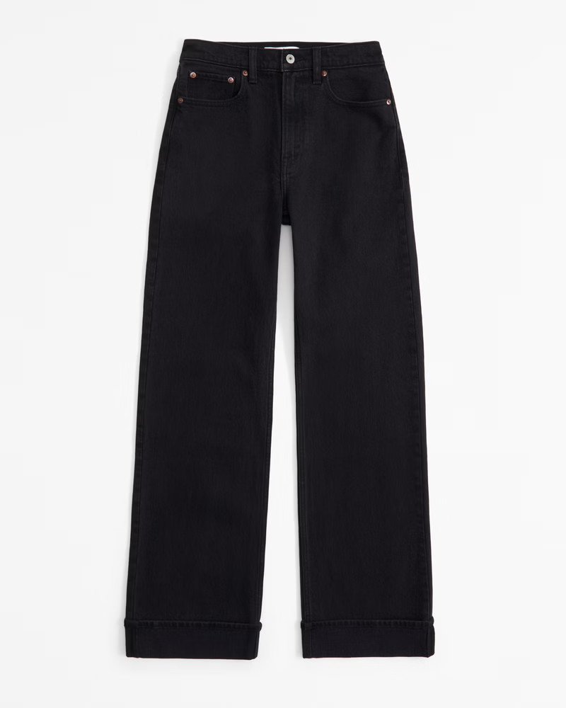 Women's High Rise 90s Relaxed Jean | Women's Bottoms | Abercrombie.com | Abercrombie & Fitch (US)