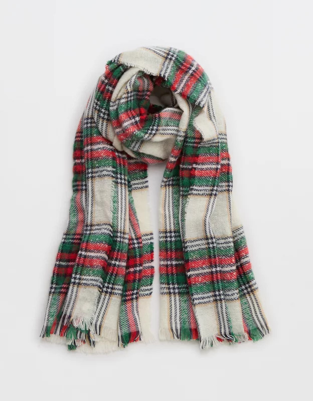Aerie Woven Blanket Scarf | American Eagle Outfitters (US & CA)
