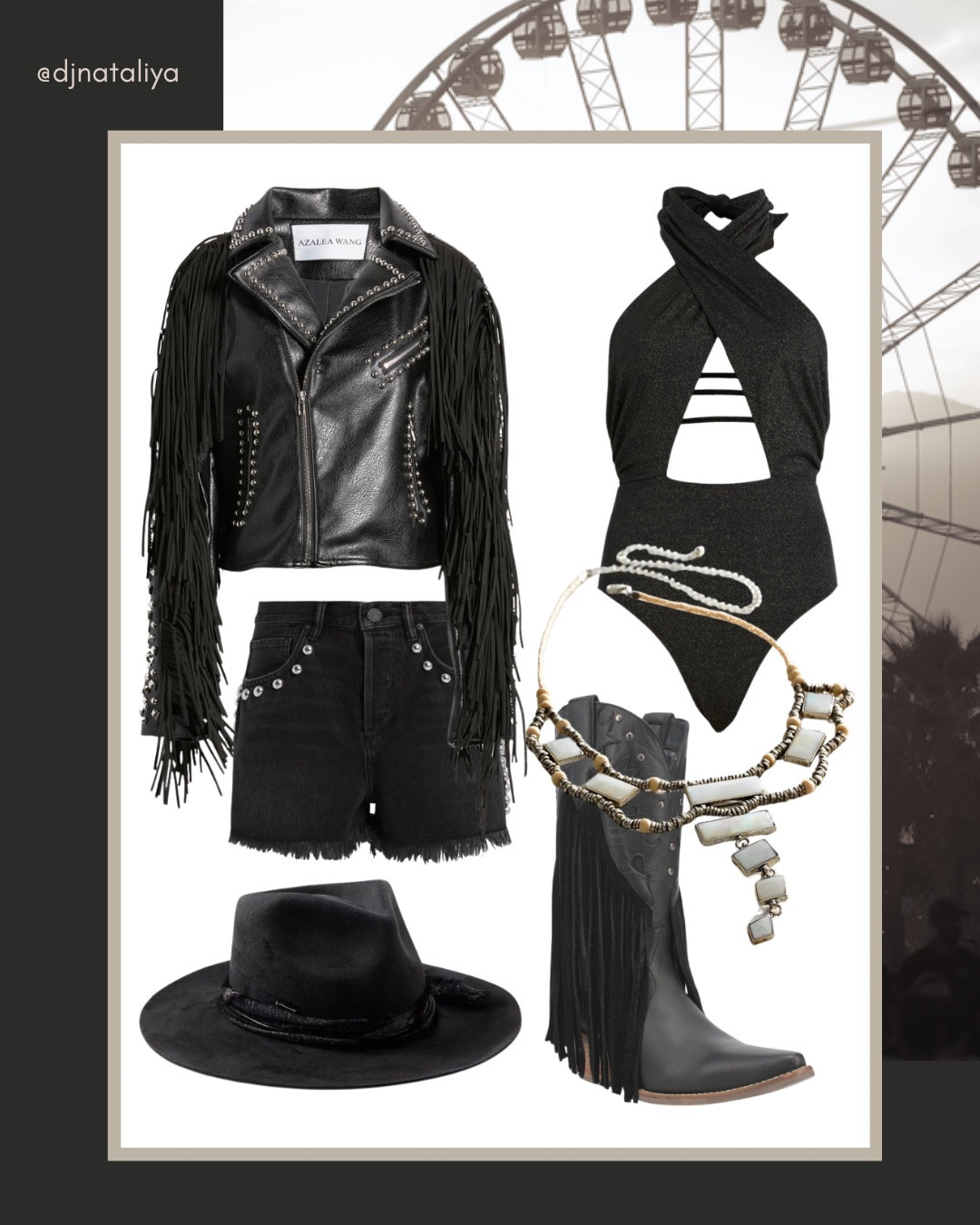 Festival outfit
Black fringe jacket 
Black denim shorts outfit 
Black  Western Boots 2025

Vegas pool party outfit backstreet boys concert outfit summer concert outfit summer concert outfit country concert outfit ideas swimsuits 2025 bikini 2025 black swimsuit black bathing suit black maxi dress outfit vacation sets white top long skirt outfit summer sandals 2025 spring shoes 2025 swim cover ups swim suit cover ups swimsuit cover ups swimsuit coverup womens swimwear women swimwear swim coverup cover up swim swimsuits bikini 2025 bikini set bikini sets bikini cover ups womens bikini bikinis two piece swim resort casual beach outfits beach vacation outfits beach beach cover ups beach coverup beach clothes beach casual beach day beach dinner beach fashion beach festival beach looks beachy outfits beach photos beach photoshoot beach party beach wear casual beachwear beach style beach vacay beach set 
beach sarong swim sarong beach resort wear 2025 resort dress resort wear dresses resort casual resort outfits vacation looks vacation capsule vacay outfits vacation clothes beach vacation dress vacation wear tropical vacation outfits summer vacation outfits white beach dress beach photo dress beach picture dress beach maxi dress beach vacation dress beach family pictures family beach pictures beach family photos family beach photos beach picture dress sundress sun dress sunset dress white beach sandals beach shoes beach slides vacation shoes vacation sandals white cover up dress cover up pants cover up set honeymoon outfits honeymoon dress two piece set two piece skirt set two piece outfit two piece dress white two piece set matching sets white matching set 2 piece outfits 2 piece set skirt and top set summer outfits 2025 summer dress summer dresses 2025 spring dress spring dresses 2025 hawaii vacation outfits hawaii outfits hawaii dress bahamas mexico outfits mexico vacation outfits cancun outfits cabo outfits cabo vacation florida outfits florida vacation florida fashion summer italy summer outfits women womens summer outfits for italy outfits for greece

#LTKStyleTip #LTKTravel #LTKSwim #LTKSeasonal #LTKFindsUnder100 #LTKFindsUnder50 #LTKSaleAlert