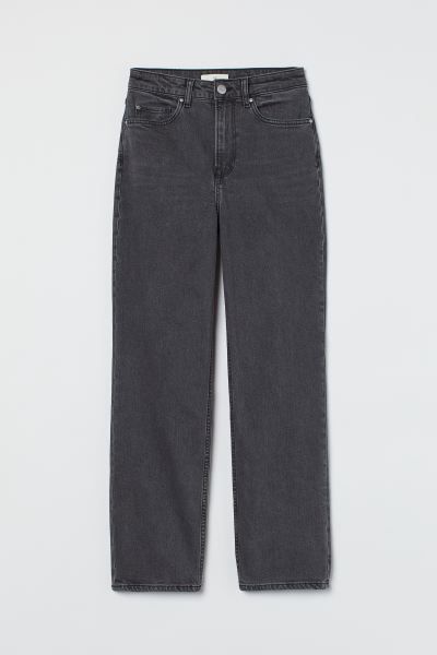 Straight High Ankle Jeans | H&M (UK, MY, IN, SG, PH, TW, HK)