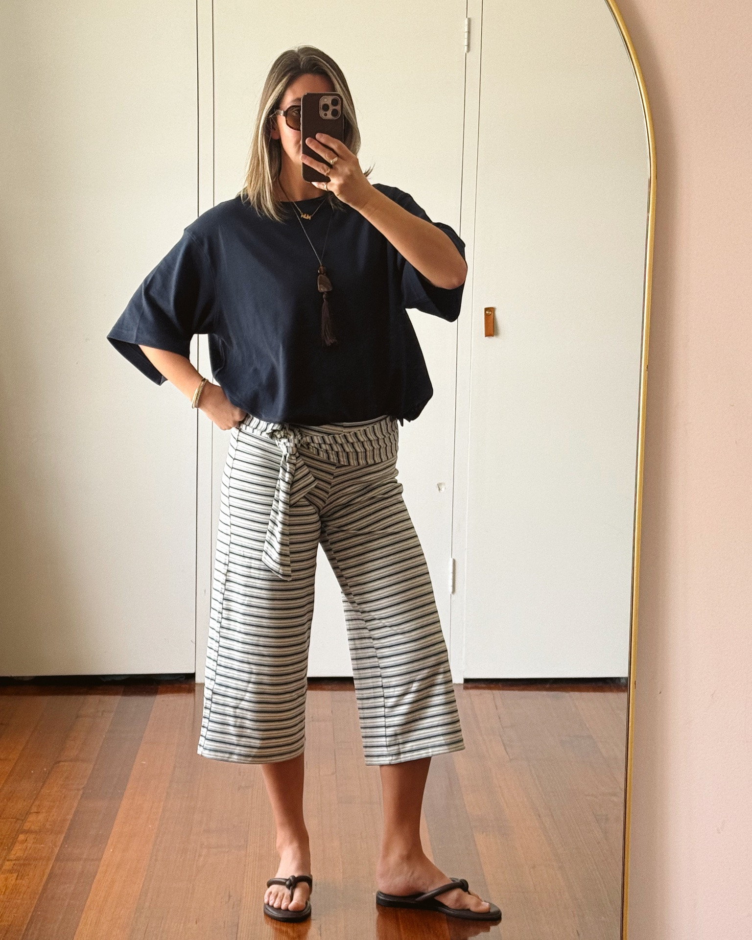I have the L top for an oversized fit and a S pants they’re quite stretchy

#LTKaustralia #LTKspring #LTKsummer