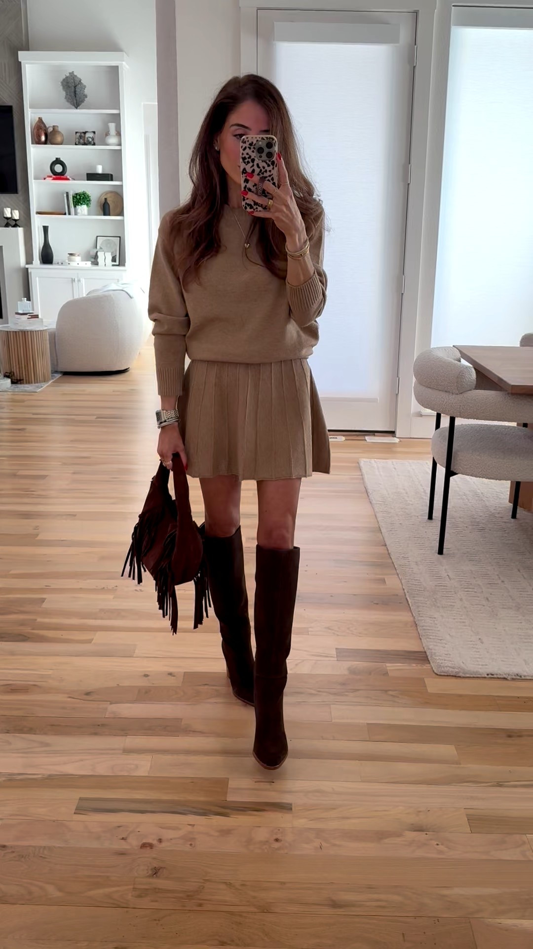 Trending Amazon outfit sweater set skirt trending knee boots 

#LTKSaleAlert #LTKPetite