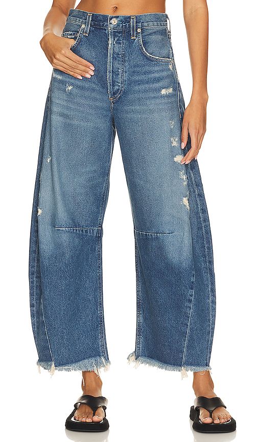 Horseshoe Jean in Magnolia | Revolve Clothing (Global)