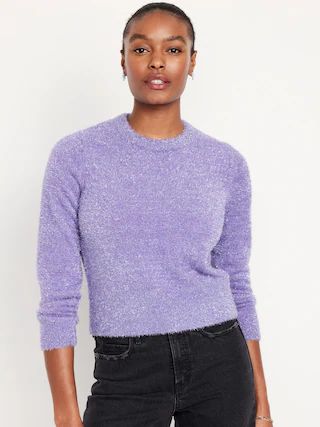 Eyelash Shine Sweater for Women | Old Navy (US)
