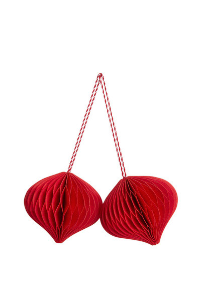 Honeycomb Ornaments Set of 2 | Arket UK