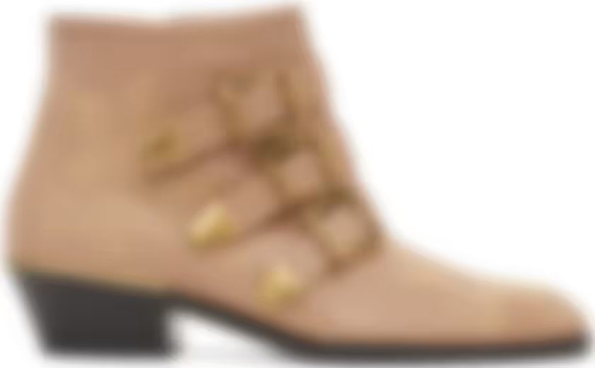 Pink & Gold Susanna Boots | SSENSE