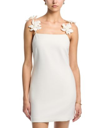 AQUA 3D Floral Strap Mini Dress - Exclusive | Bloomingdale's AQUA | Bloomingdale's (AU)