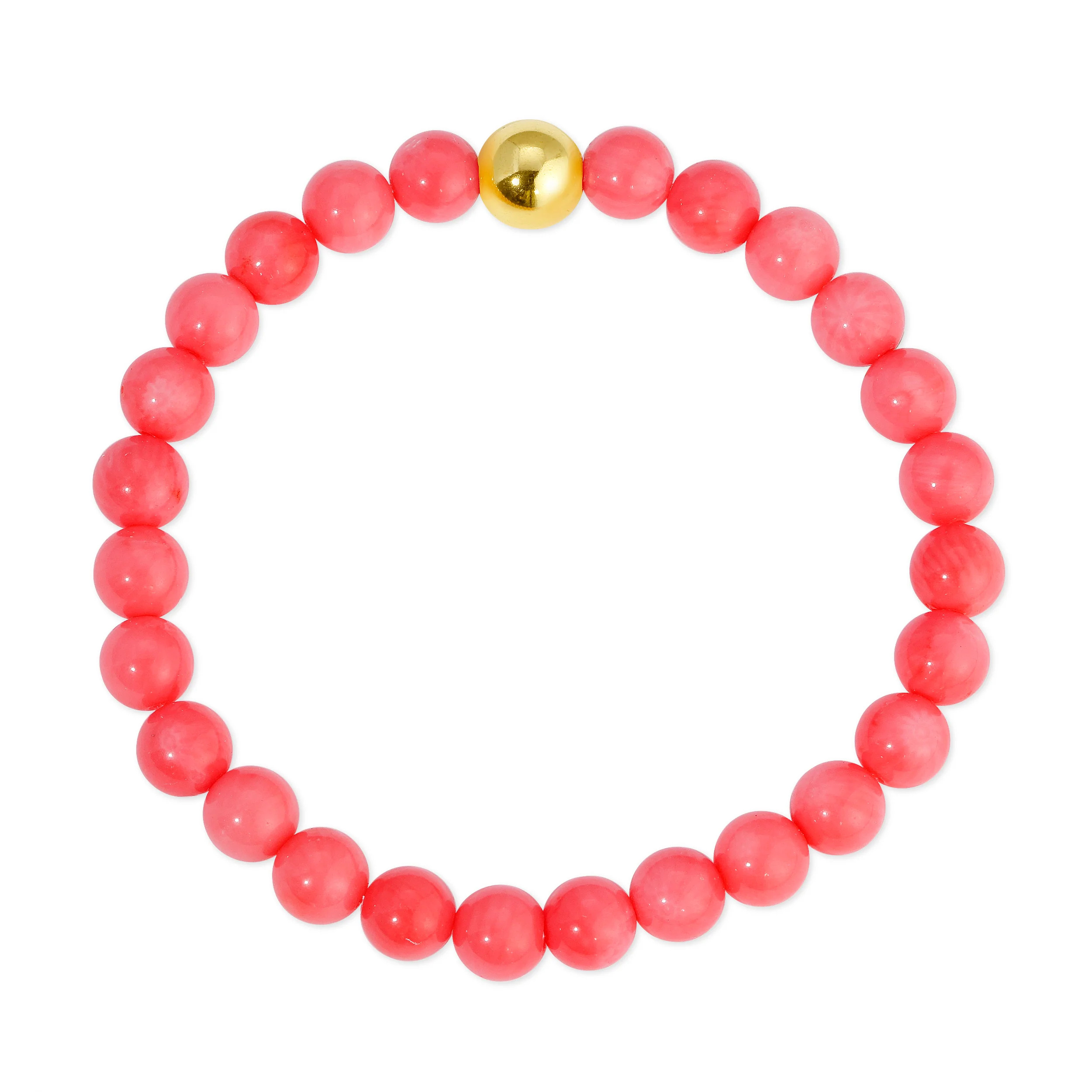 Take Me Away Stretch Bracelet - Coral | Joy Dravecky