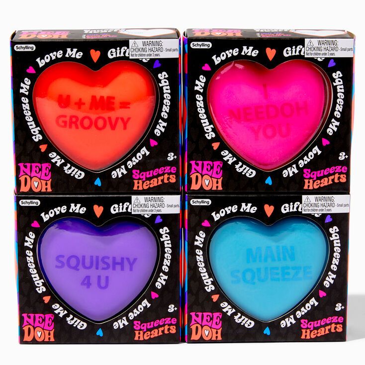 Schylling® NeeDoh™ Squeeze Candy Heart Fidget Toy - Styles May Vary | Claire's (US)
