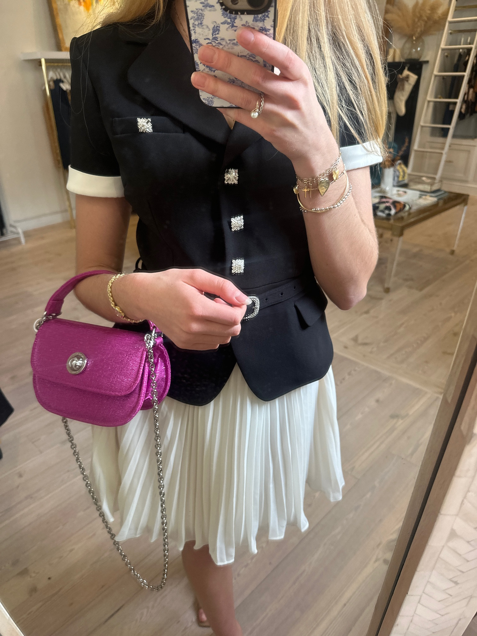 Self portrait crepe chiffon mini dress 

#LTKHoliday #LTKSaleAlert