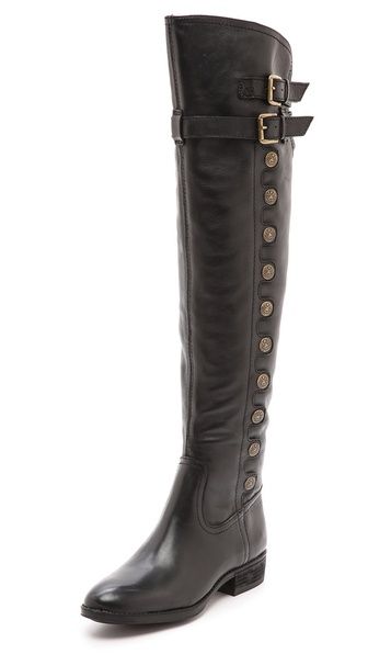 Pierce Over the Knee Button Boots | Shopbop