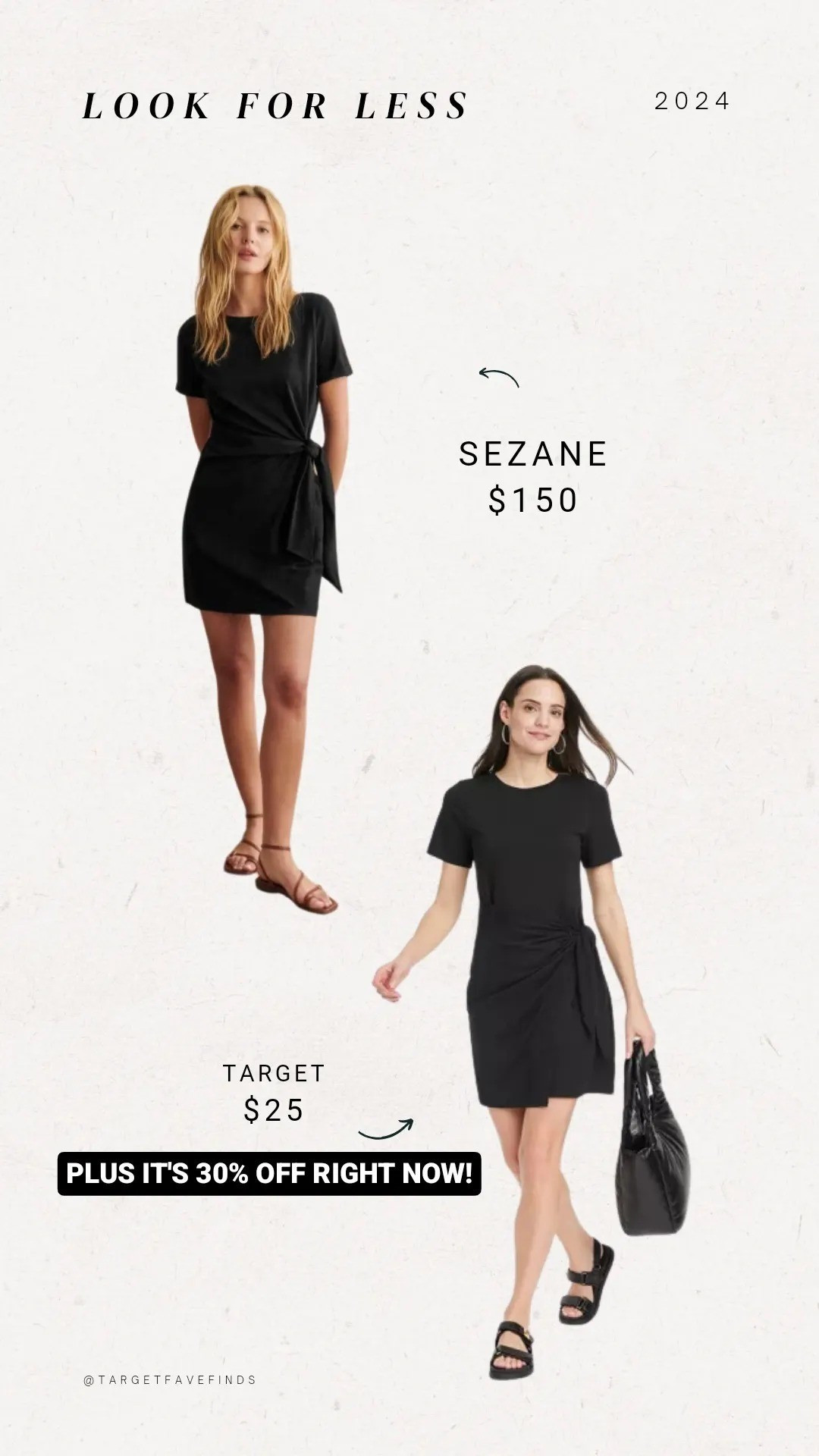 Sezane look for less, short sleeve mini t-shirt wrap dress, tie-waist, target style, true to size, white is see-through, targetfavefinds 

#LTKsalealert #LTKfindsunder50 #LTKstyletip