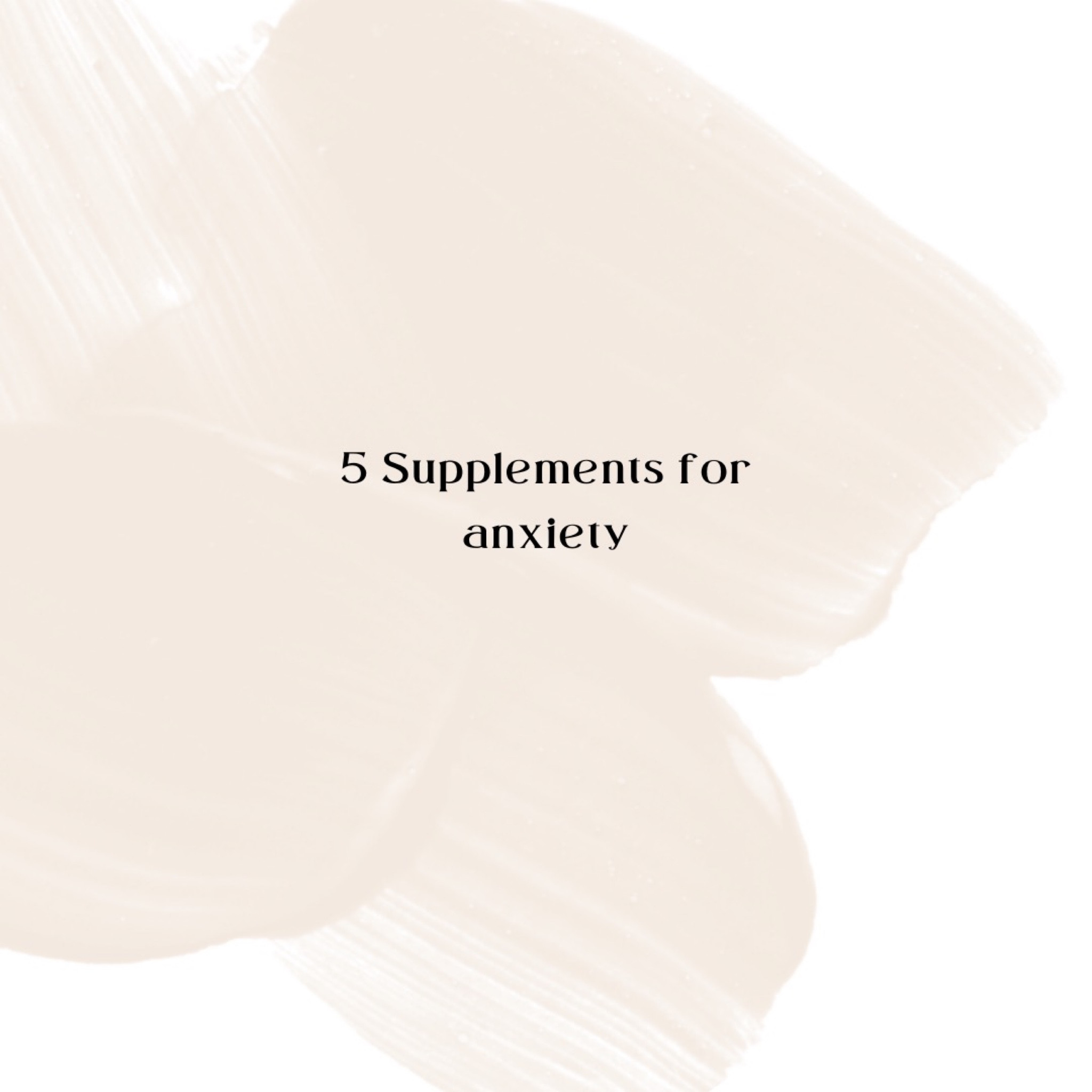 Follow @hilshealthyeats for more holistic health tips!

5 supplements I love for anxiety

Magnesium

Magnesium is one of my favourite supplements EVER. Magnesium is used in the body for SO many different reactions and has calming properties. Taking magnesium before bed can help you fall asleep and stay asleep. In today’s world most people are deficient in magnesium so that is why it is at the top of my list.

B Vitamins

B vitamins can be so helpful for regulating anxiety. Stress on the body depletes the body of B vitamins, hence why if you are anxious all the time or going through a period of stress, you may be low in B vitamins. Specifically B5 can help with healthy cortisol levels; hence why it can help with anxiety. If your cortisol levels are out of whack you will be feeling anxious for sure. B5 can help with that. 


Ashwaghanda 

Ashwaghanda is an adaptogenic herb that can help the body better react to stressors. Anxiety is a stress on our immune system, body and mind; ashwaghanda can help your body better cope and react to this stress.

Omega 3

The modern day diet is very low in omega 3’s and very high in omega 6’s. While it is possible to get this all from your diet from omega 3 rich foods, there have been studies released that having higher levels of omega 3 can help with anxiety and depression.

L-theanine

This is another one I LOVE when going through a stressful time. L-theanine is a calm supplement that can help our body relax in times of high stress. I take L-theanine with magnesium every single night to help myself relax before bed and shut off my mind.

Always consult your doctor before starting any new supplements. If you have any questions please DM me and I would be happy to help!!

#LTKHolidaySale #LTKfindsunder100 #LTKGiftGuide