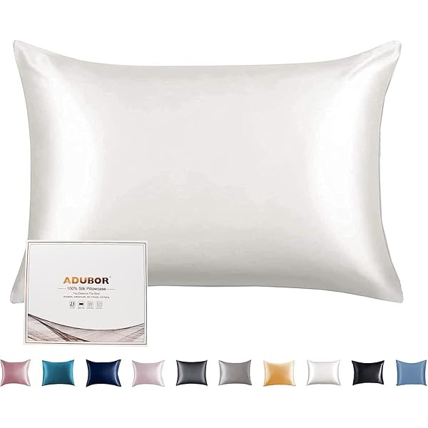 ZIMASILK 100% Mulberry Silk Pillowcase for Hair and Skin Health,Soft and Smooth,Both Sides Premium G | Amazon (US)