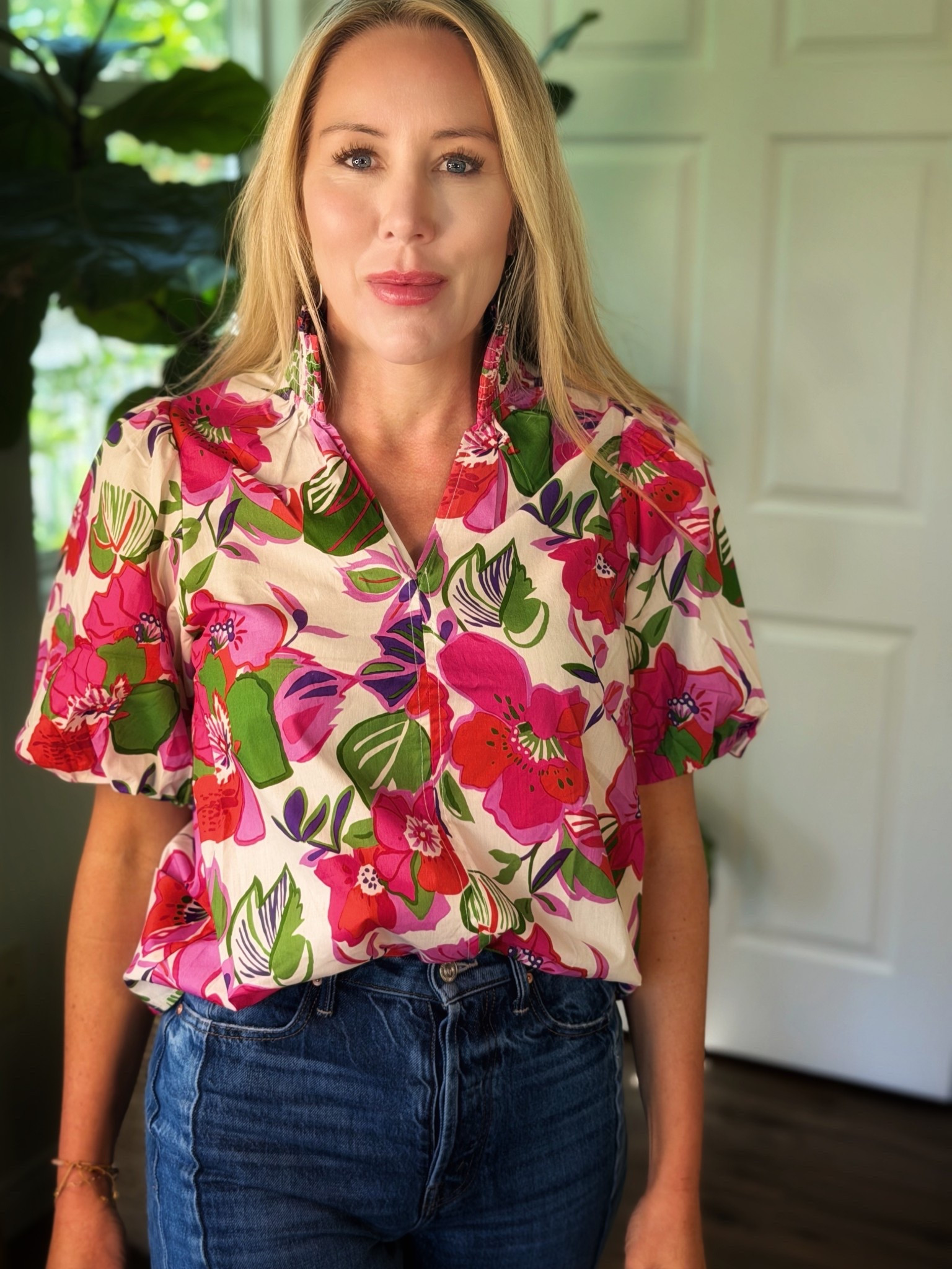 Fun spring top that will add some color to your wardrobe🌸 

#LTKootd #LTKOver40