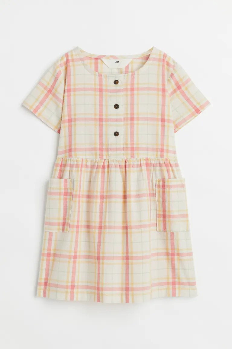 Patterned Cotton Dress | H&M (US + CA)