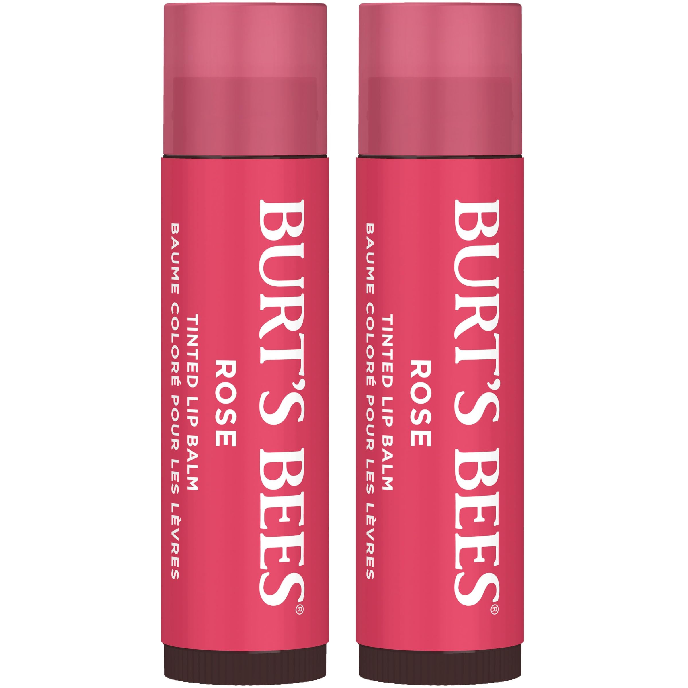 Burt's Bees Lip Tint Balm with Long Lasting 2 in 1 Duo Tinted Balm Formula, Color Infused with De... | Amazon (US)