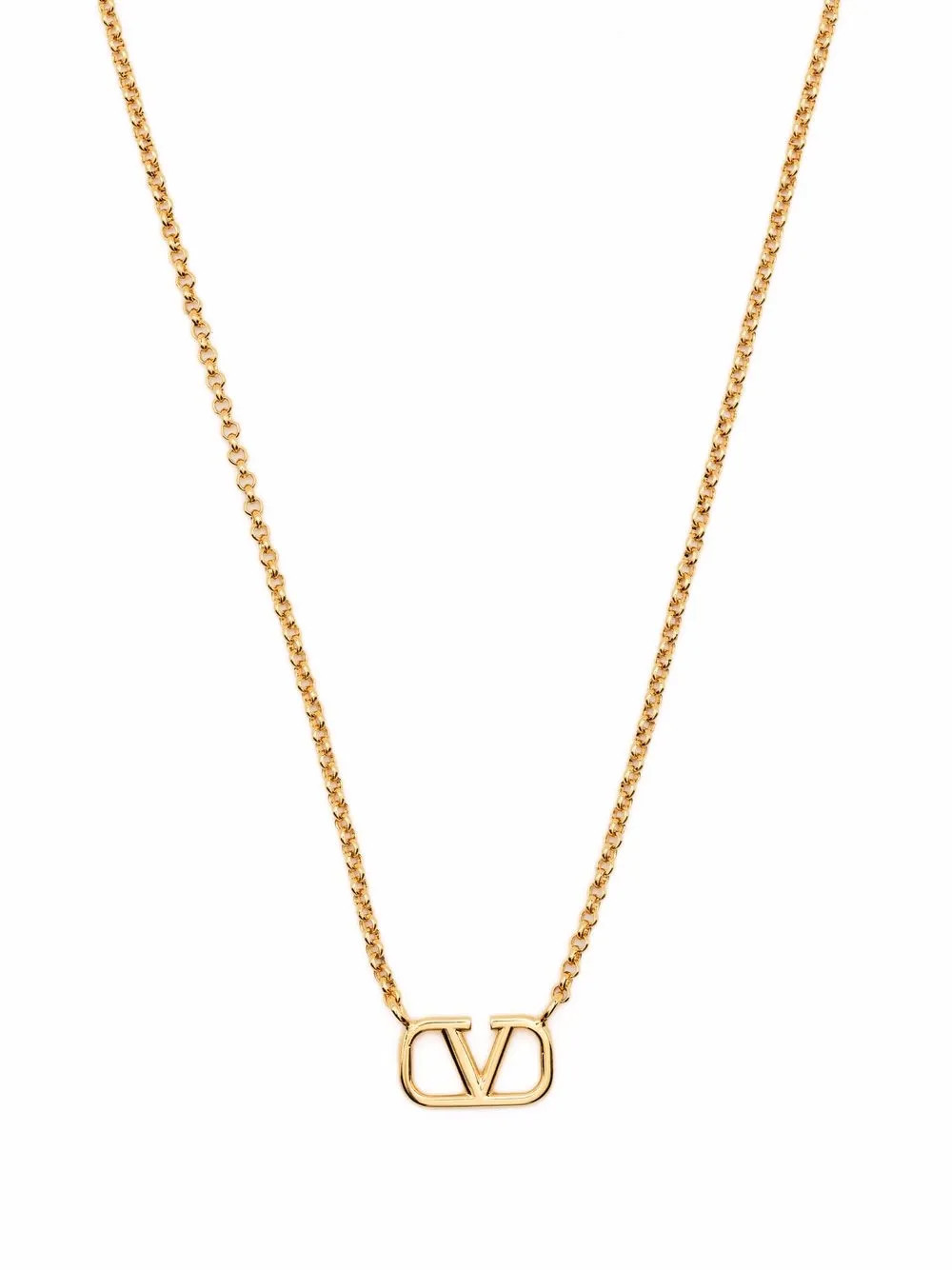 VLogo Signature pendant necklace | Farfetch Global
