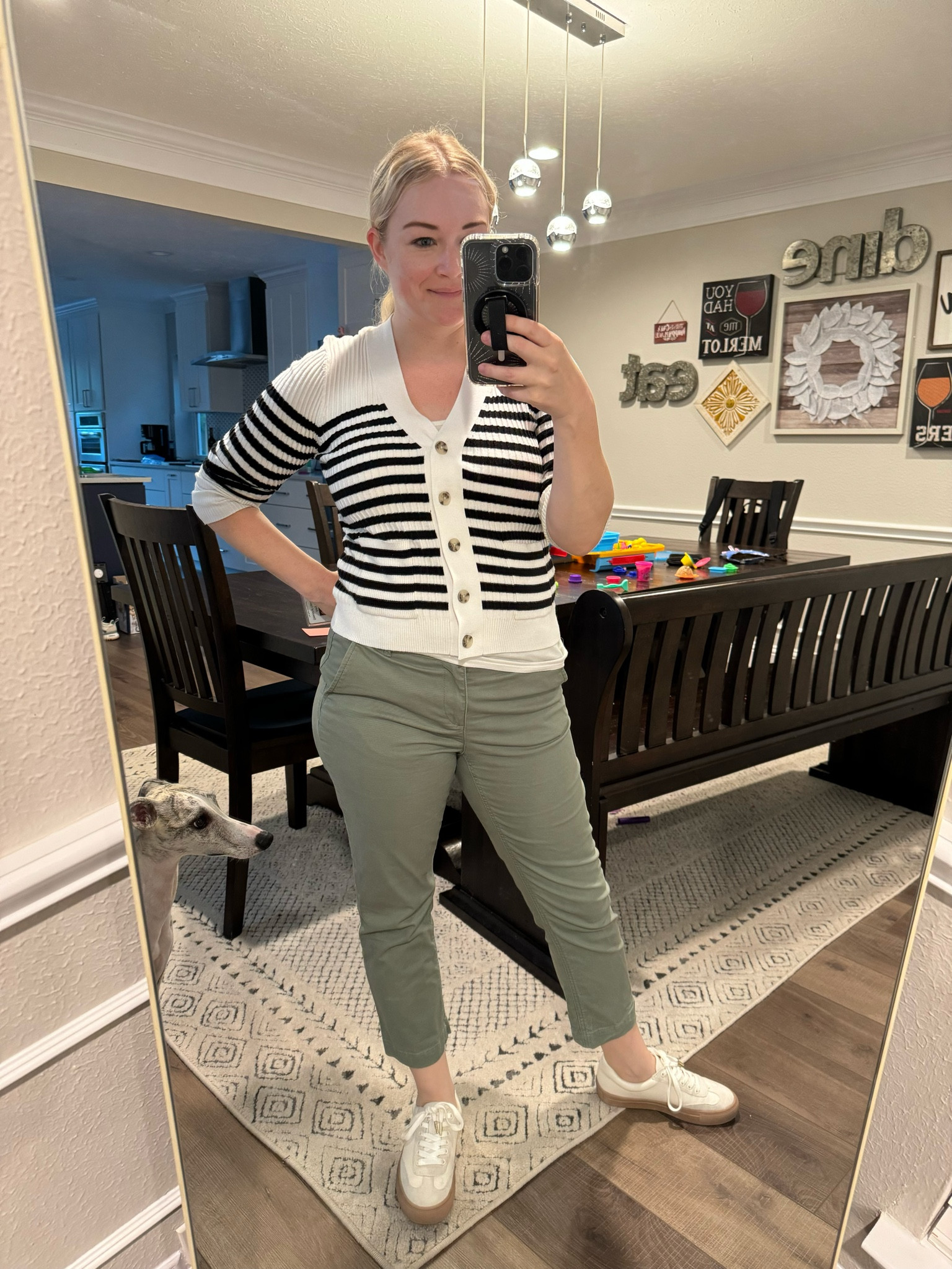Casual work look!