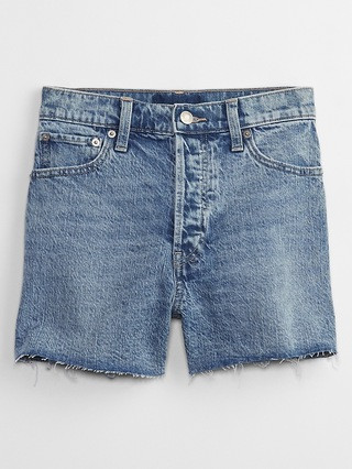 3.5" High Rise Cheeky Denim Shorts with Washwell | Gap Factory