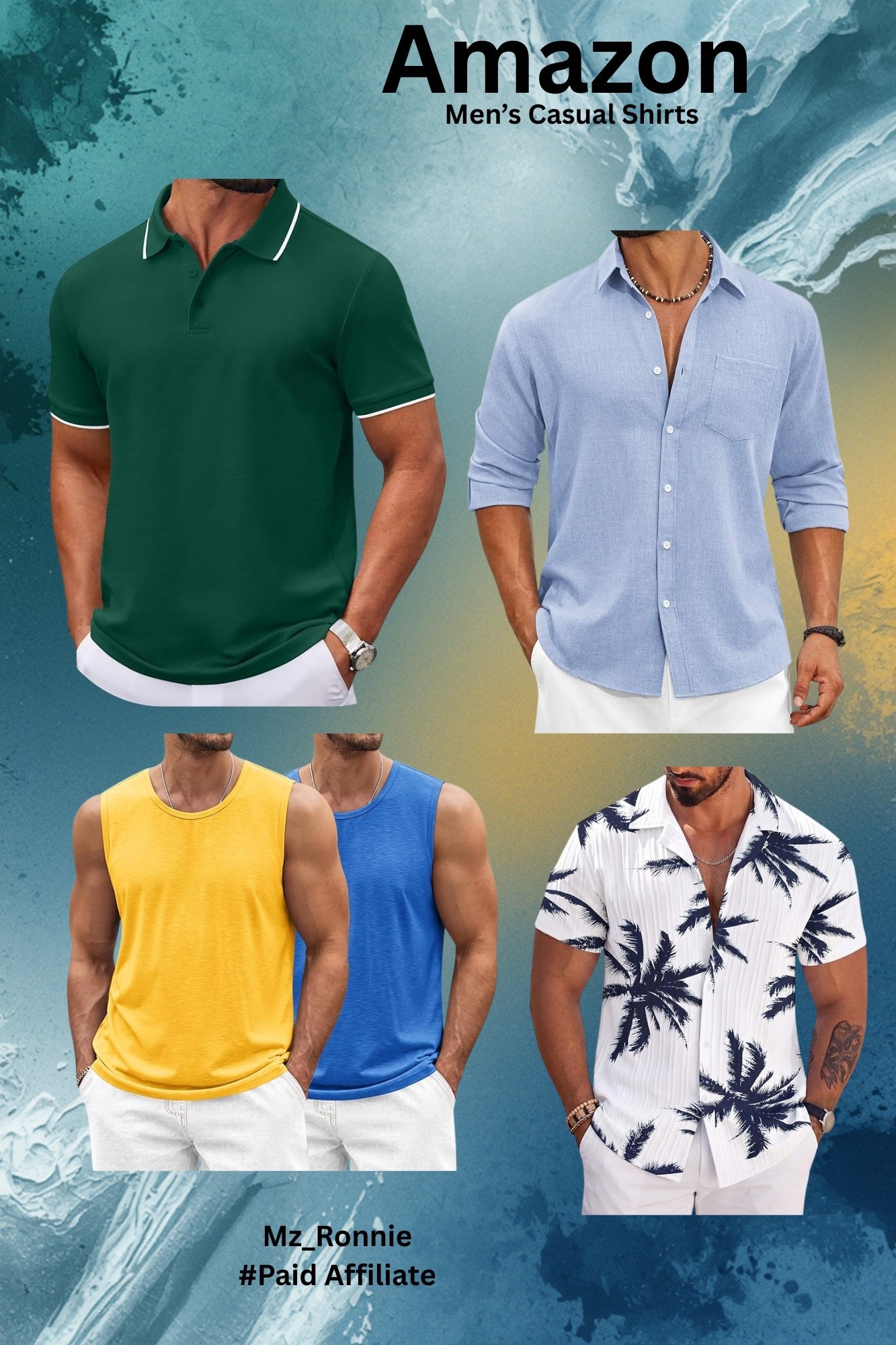 Men’s casual and dress shirts….add to your wardrobe for selective occasions… Many colors available 
~ 🚨Follow 🚨~
& LTK (Free) Search (Creators)
Type: Mz_Ronnie
📌TikTok: MzRonnie Tha Fashionista
📌Amazon Storefront: Mz. Ronnie
📌Walmart Storefront: Mz_Ronnie
Fashion Finds
📌Instagram: Magical_diva72
📌FB: Ronnie Bond

#LTKMens #LTKSeasonal