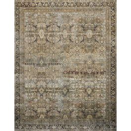 Loloi II Layla Printed Oriental Distressed Area Rug, Gray, 7'6" x 9'6" | Walmart (US)