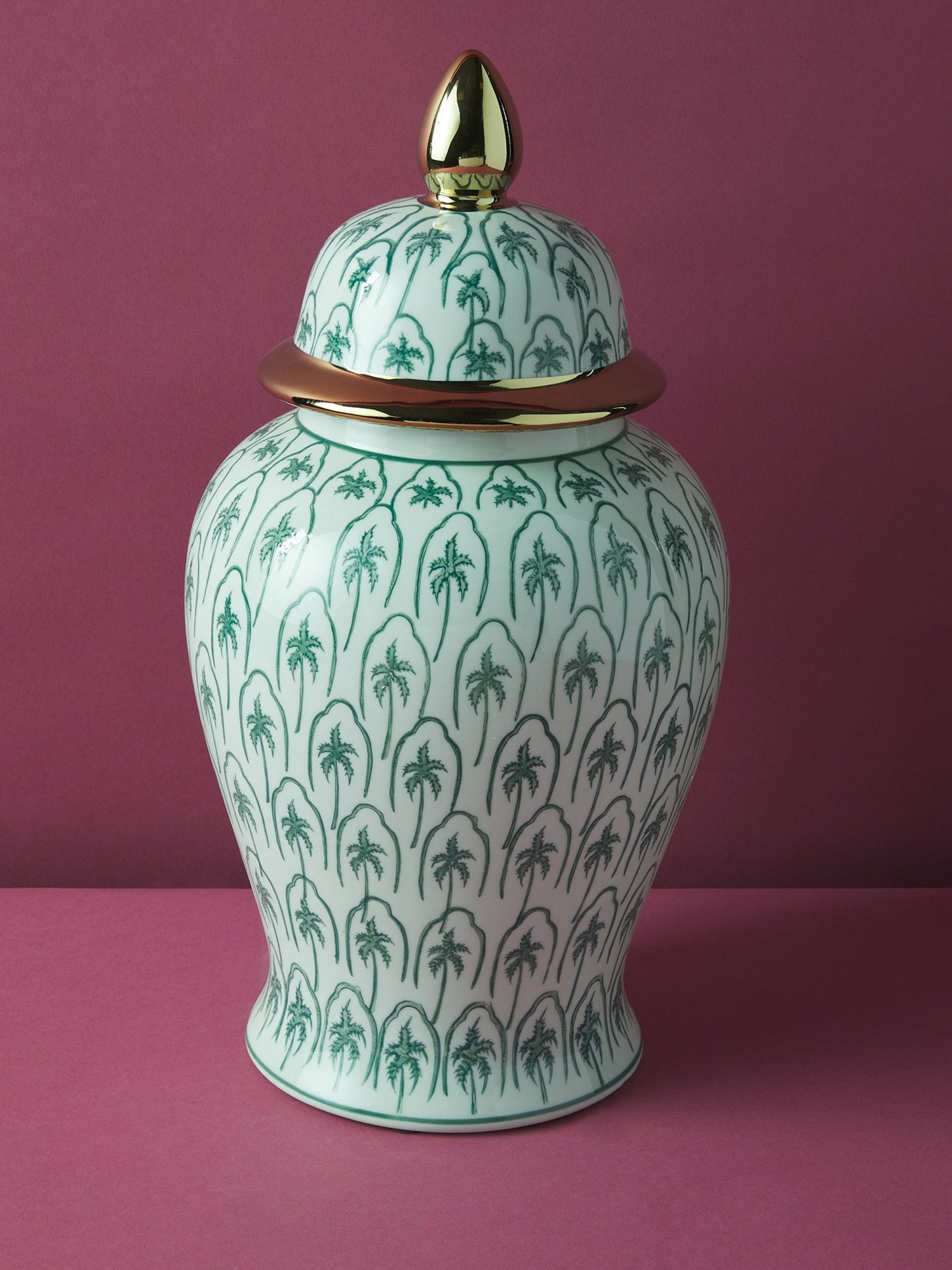 18in Ceramic Temple Jar | Vases | HomeGoods | HomeGoods