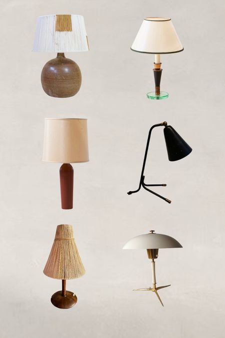 More vintage lamps 