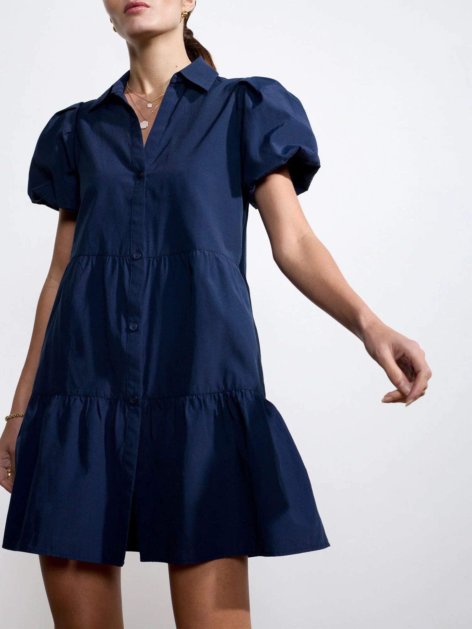 Brochu Walker | Women's Havana Mini Dress in Navy | Brochu Walker