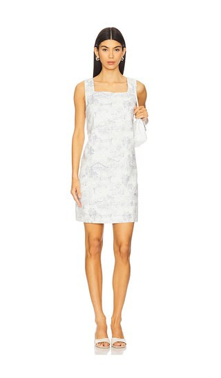 Elodie the Label Tasa Linen Dress in White. - size S | Revolve Clothing (Global)