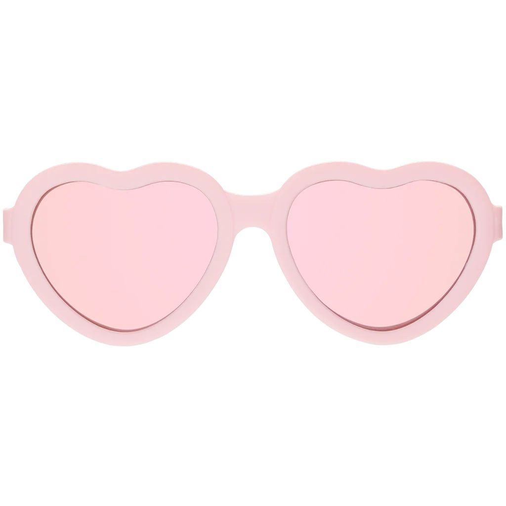 Ballerina Pink Heart | Rose Gold Mirrored Lenses | Babiators
